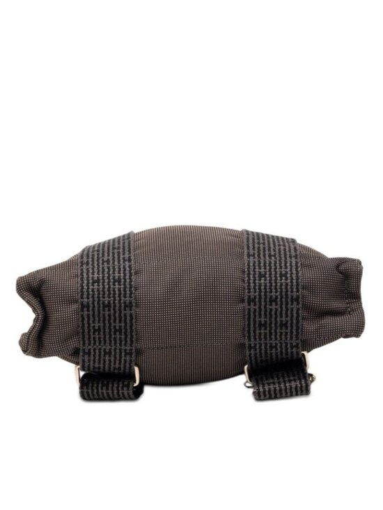 Hermes Her Line a Dos PM Backpack Black Gray Canvas main image 4